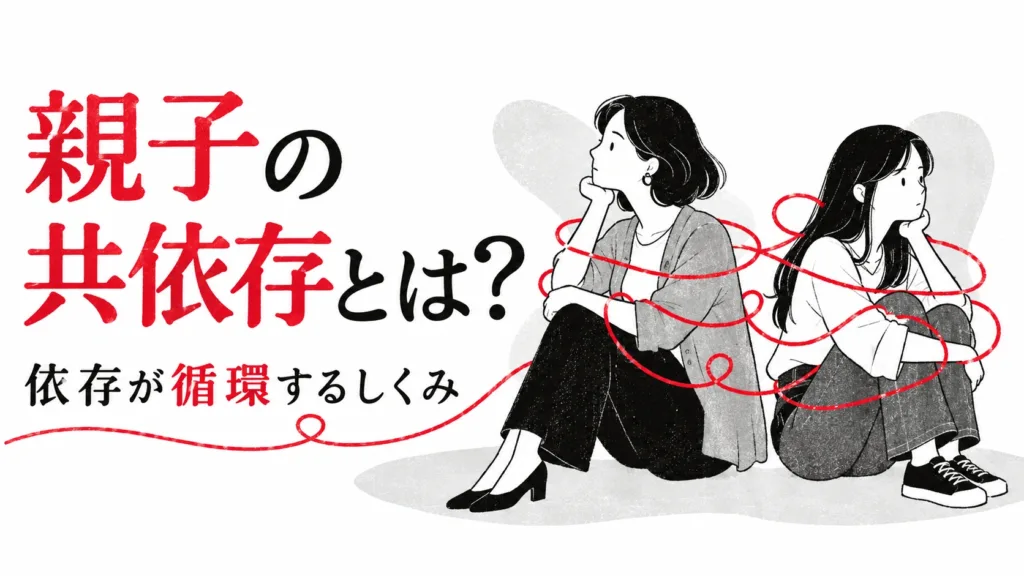 親子の共依存とは？依存が循環する関係のしくみ