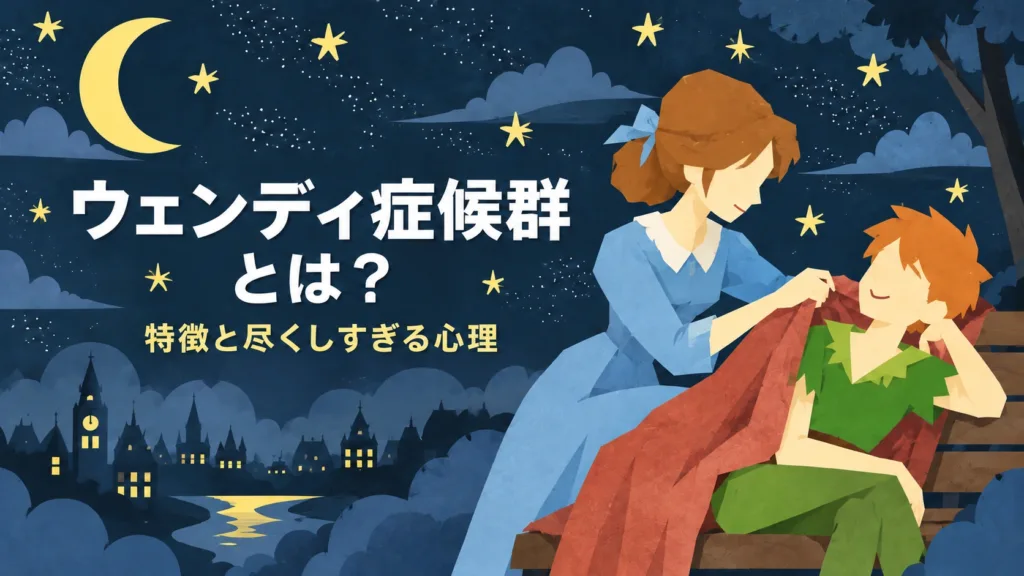ウェンディ症候群とは？特徴と尽くしすぎる心理